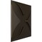 Ekena Millwork 19 5/8in. W x 19 5/8in. H Austin EnduraWall Decorative 3D Wall Panel Covers 2.67 Sq. Ft. WP20X20AUCDB - alternate 2